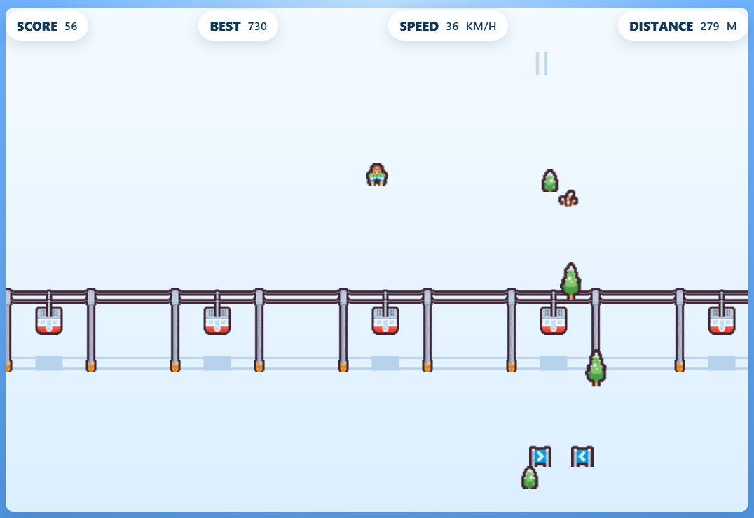 Ski Yee Game Screenshot